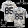 Camo Embroidered Brandon Williams Indianapolis Colts #85 Stitched Jersey