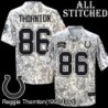Camo Embroidered Reggie Thornton Indianapolis Colts #86 Stitched Jersey