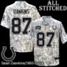 Camo Embroidered Sean Dawkins Indianapolis Colts #87 Stitched Jersey
