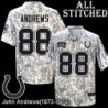 Camo Embroidered John Andrews Indianapolis Colts #88 Stitched Jersey