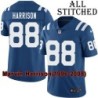 Blue Home Embroidered Marvin Harrison Indianapolis Colts #88 Stitched Jersey