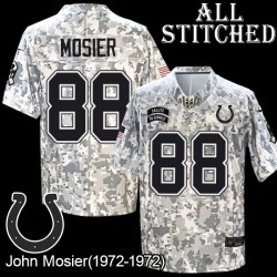 Camo Embroidered John Mosier Indianapolis Colts #88 Stitched Jersey