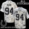 Camo Embroidered Zach Kerr Indianapolis Colts #94 Stitched Jersey
