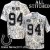 Camo Embroidered Drake Nevis Indianapolis Colts #94 Stitched Jersey