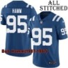 Blue Home Embroidered Bob Hamm Indianapolis Colts #95 Stitched Jersey