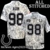 Camo Embroidered McTelvin Agim Indianapolis Colts #98 Stitched Jersey