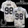 Camo Embroidered Raekwon Davis Indianapolis Colts #98 Stitched Jersey