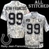 Camo Embroidered Ricky Jean-Francois Indianapolis Colts #99 Stitched Jersey