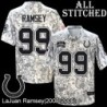Camo Embroidered LaJuan Ramsey Indianapolis Colts #99 Stitched Jersey