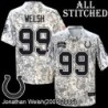 Camo Embroidered Jonathan Welsh Indianapolis Colts #99 Stitched Jersey