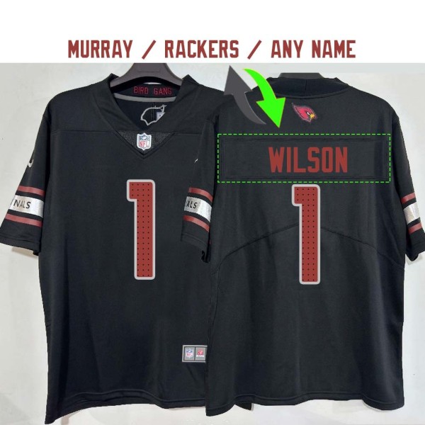 Arizona Cardinals #1 Jersey: Mack Wilson Sr. / Kyler Murray & More