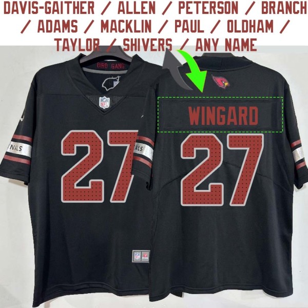 Arizona Cardinals #27 Jersey: Andrew Wingard / Carl Allen & More