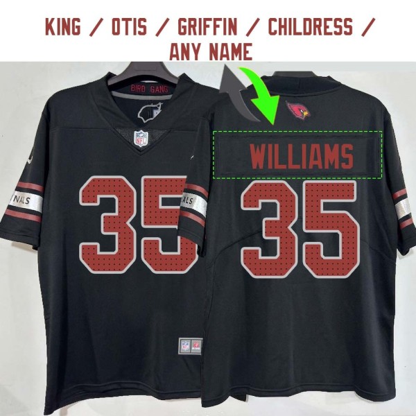 Arizona Cardinals #35 Jersey: Kalen King / Aeneas Williams & More