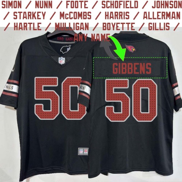 Arizona Cardinals #50 Jersey: Jack Gibbens & More