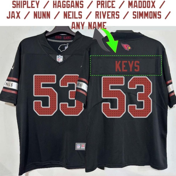 Arizona Cardinals #53 Jersey: A.Q. Shipley & More