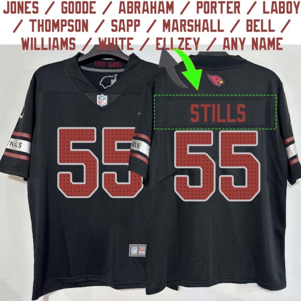 Arizona Cardinals #55 Jersey: Dante Stills / Chandler Jones / Irv Goode & More