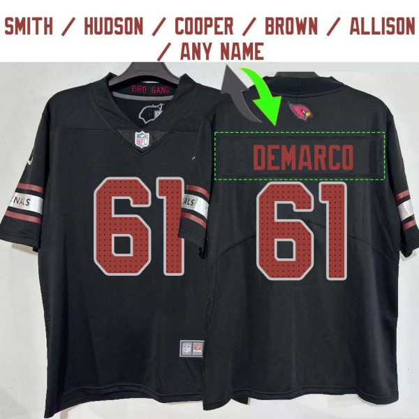 Arizona Cardinals #61 Jersey: Bob DeMarco / Lance Smith & More