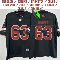 Arizona Cardinals #63 Jersey: Lyle Sendlein / Tootie Robbins / Michael Bankston & More