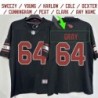 Arizona Cardinals #64 Jersey: Ken Gray / Bob Young / Randy Clark & More
