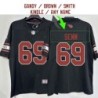 Arizona Cardinals #69 Jersey: Valentin Senn / Mike Gandy / Rush Brown & More