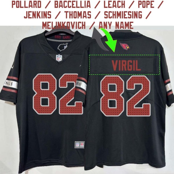 Arizona Cardinals #82 Jersey: Reggie Virgil / Bob Pollard & More
