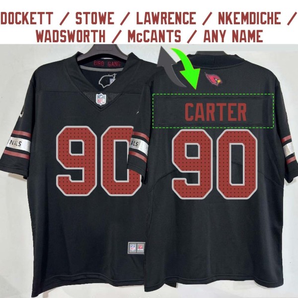 Arizona Cardinals #90 Jersey: Zach Carter / Darnell Dockett & More