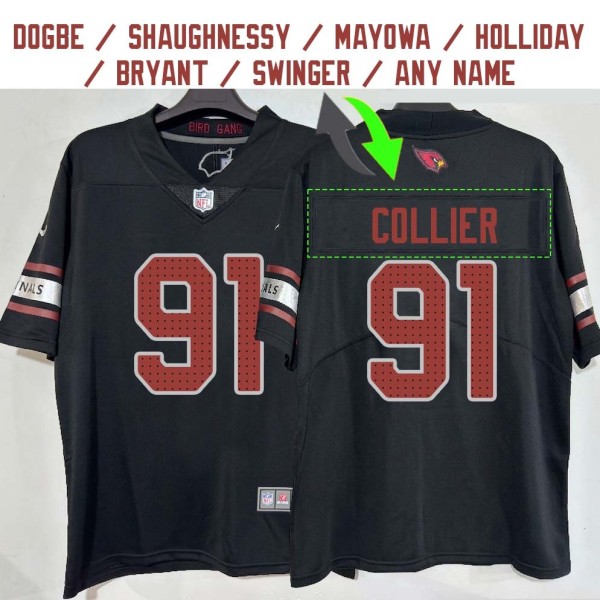 Arizona Cardinals #91 Jersey: L.J. Collier & More