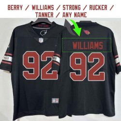 Arizona Cardinals #92 Jersey: Jonah Williams / Bertrand Berry & More