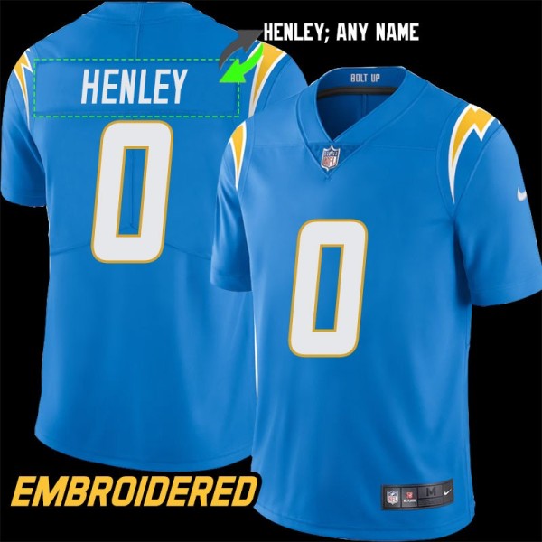 Los Angeles Chargers #0 Jersey: Daiyan Henley & More