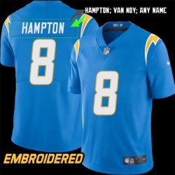 Los Angeles Chargers #8 Jersey: Omarion Hampton / Kyle Van Noy & More