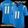 Los Angeles Chargers #11 Jersey: Cameron Dicker / Eddie Royal & More