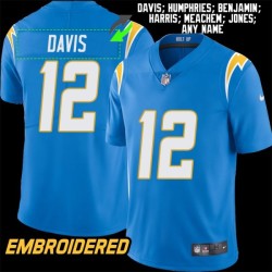 Los Angeles Chargers #12 Jersey: Derius Davis / Stan Humphries & More