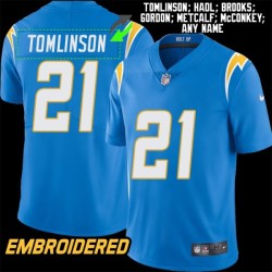 Los Angeles Chargers #21 Jersey: LaDainian Tomlinson / John Hadl & More