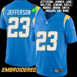 Los Angeles Chargers #23 Jersey: Tony Jefferson / Quentin Jammer & More