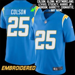 Los Angeles Chargers #25 Jersey: Junior Colson / Vencie Glenn & More