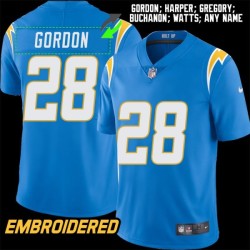 Los Angeles Chargers #28 Jersey: Melvin Gordon / Dwayne Harper & More
