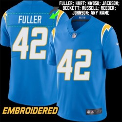 Los Angeles Chargers #42 Jersey: Mike Fuller / Clinton Hart & More