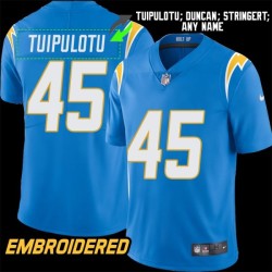 Los Angeles Chargers #45 Jersey: Tuli Tuipulotu / Speedy Duncan & More