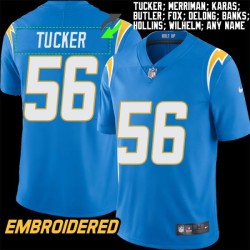 Los Angeles Chargers #56 Jersey: Nadame Tucker / Shawne Merriman & More
