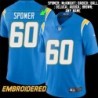 Los Angeles Chargers #60 Jersey: Jacob Spomer / Dennis McKnight & More