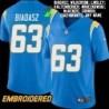 Los Angeles Chargers #63 Jersey: Tyler Biadasz / Doug Wilkerson & More