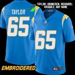 Los Angeles Chargers #65 Jersey: Logan Taylor / Sam Gruneisen & More