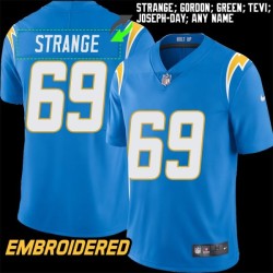 Los Angeles Chargers #69 Jersey: Cole Strange / Ira Gordon & More