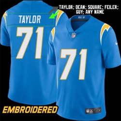 Los Angeles Chargers #71 Jersey: Branson Taylor / Fred Dean & More