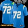 Los Angeles Chargers #72 Jersey: Harry Swayne / Gary Kirner & More