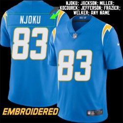 Los Angeles Chargers #83 Jersey: David Njoku / Vincent Jackson & More