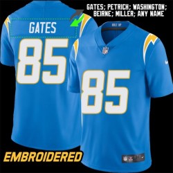 Los Angeles Chargers #85 Jersey: Antonio Gates / Bob Petrich & More