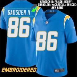 Los Angeles Chargers #86 Jersey: Oronde Gadsden II / Earl Faison & More