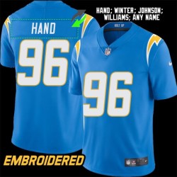 Los Angeles Chargers #96 Jersey: Norman Hand / Blaise Winter & More