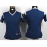 [Portrait Fashion] New England Womens Football Jersey - Womens Football Jersey (Blue,Blank)_Free Shipping